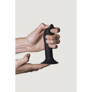 DILDO CON VENTOSA HITSENS 5 BLACK