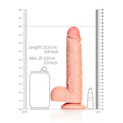 FALLO GRANDE REALISTICO DILDO WITH BALLS AND SUCTION CUP - 9''/ 23 CM