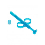 SIRINGA VAGINALE ANALE DISPENSER PER LUBRIFICANTE BLU